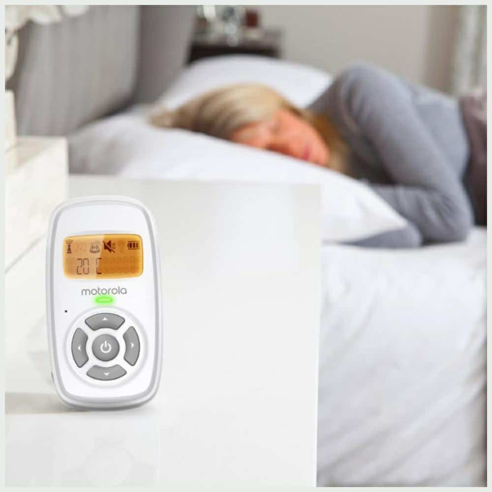 Ηλεκτρονική νταντά Motorola AM24 Audio λευκό - Image 3