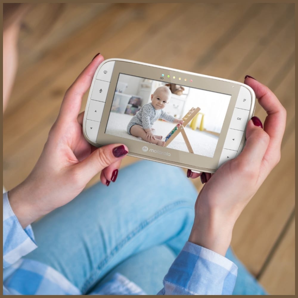 Ηλεκτρονική οθόνη νταντά Motorola VM50G 5" Pan & Tilt λευκό - Image 4