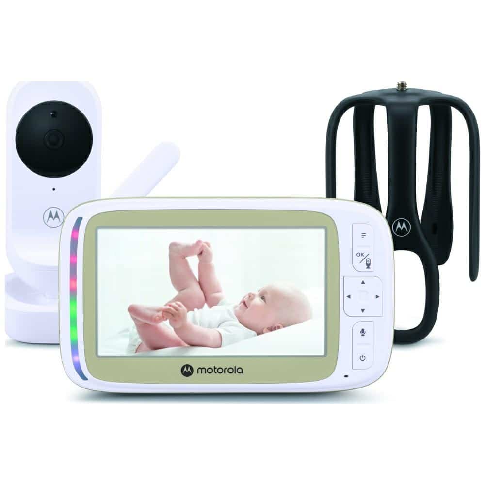 Ηλεκτρονική νταντά Motorola VM45 Connect οθόνη βίντεο stargrip 5" λευκή - Image 2