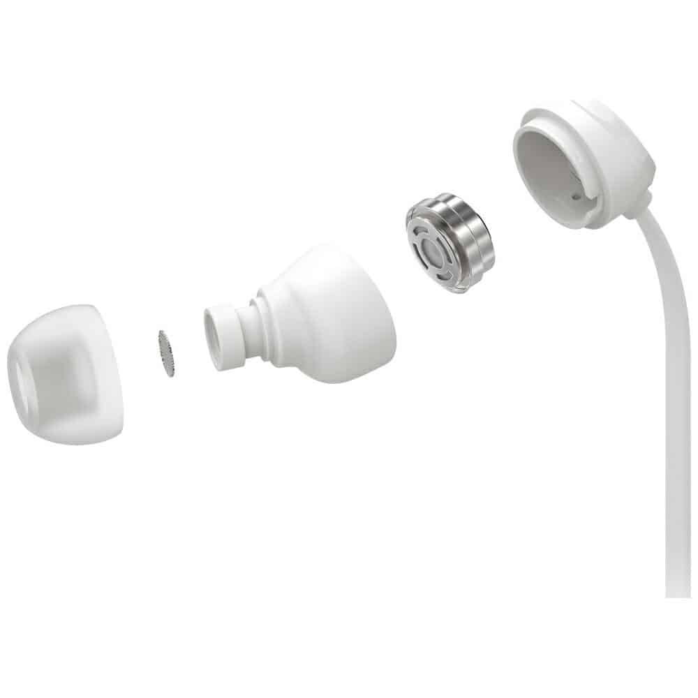 Ακουστικά μέσα στο αυτί Motorola Earbuds 3C-S USB-C λευκά - Image 3
