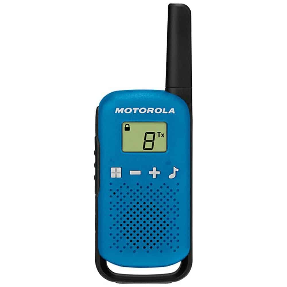 Σετ ασύρματων ακουστικών Motorola T42 UDS 2 τεμάχια μπλε - Image 3