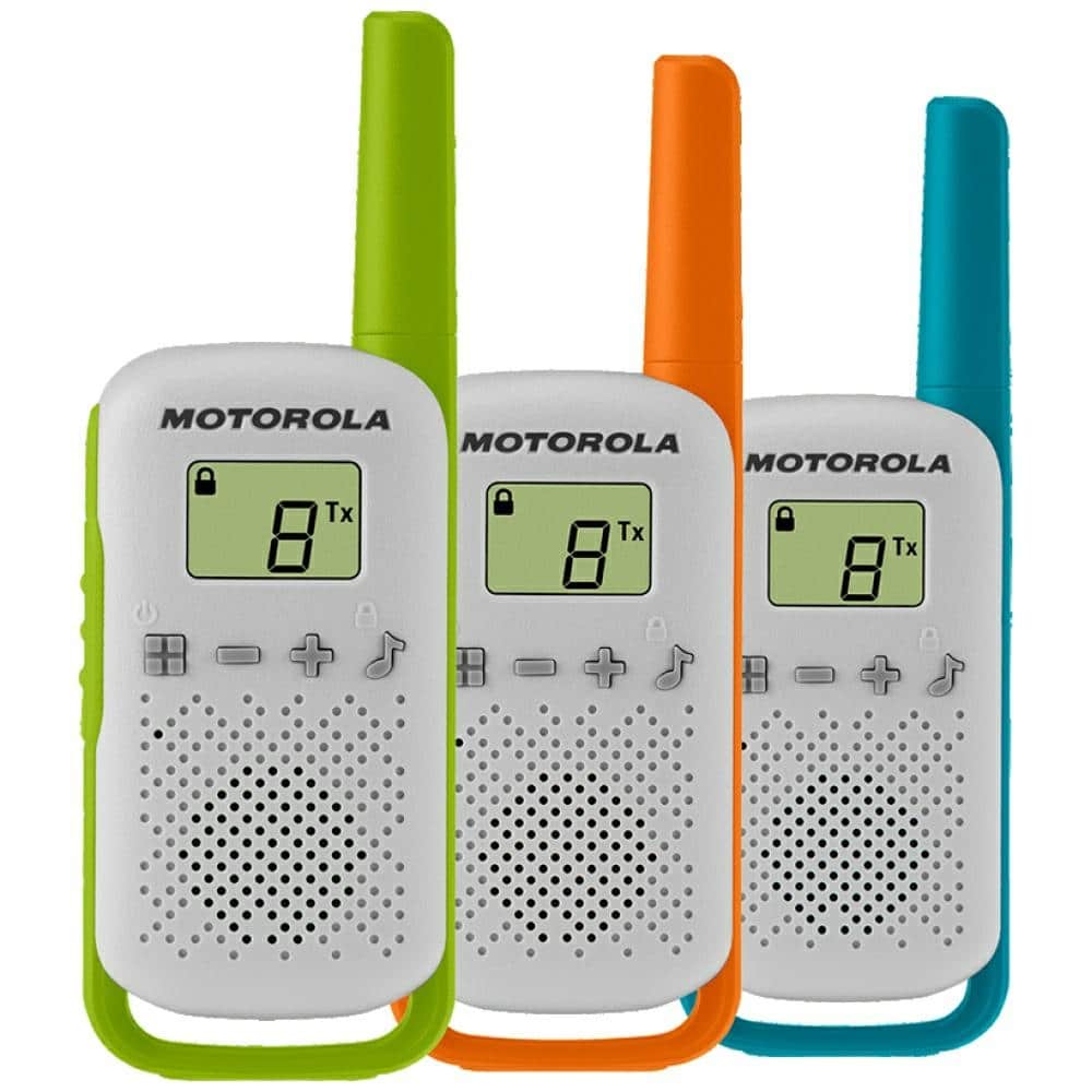Σετ ασύρματων ακουστικών Motorola T42 3 τεμάχια πολύχρωμα - Image 2
