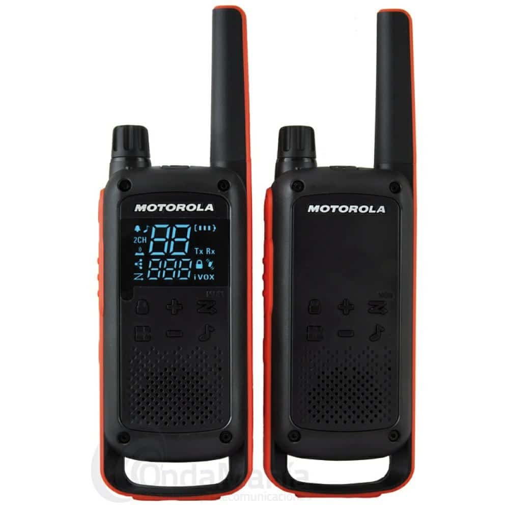 Σετ ασύρματων ακουστικών Motorola Talkabout T82 2 τεμάχια μαύρο - Image 2