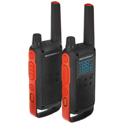 Σετ ασύρματων ακουστικών Motorola Talkabout T82 2 τεμάχια μαύρο