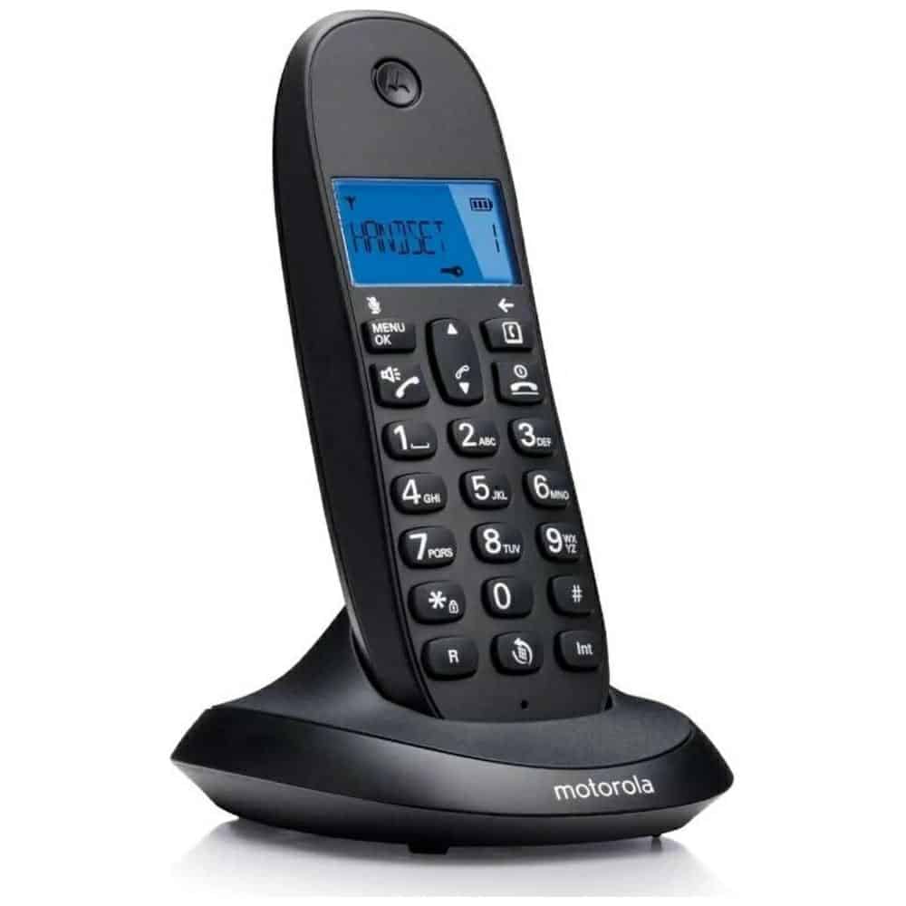 Ασύρματο σταθερό τηλέφωνο Motorola C1001CB+ μαύρο - Image 2