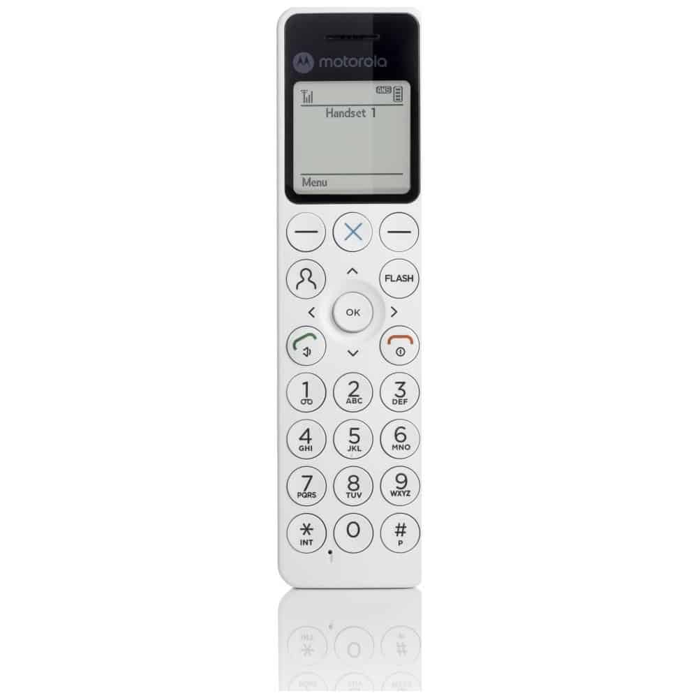 Ασύρματο σταθερό τηλέφωνο Motorola DOT411 λευκό - Image 6