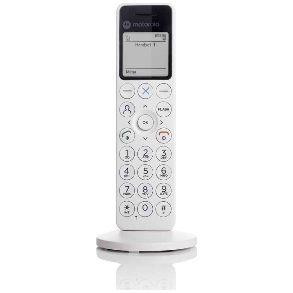 Ασύρματο σταθερό τηλέφωνο Motorola DOT411 λευκό - Image 2