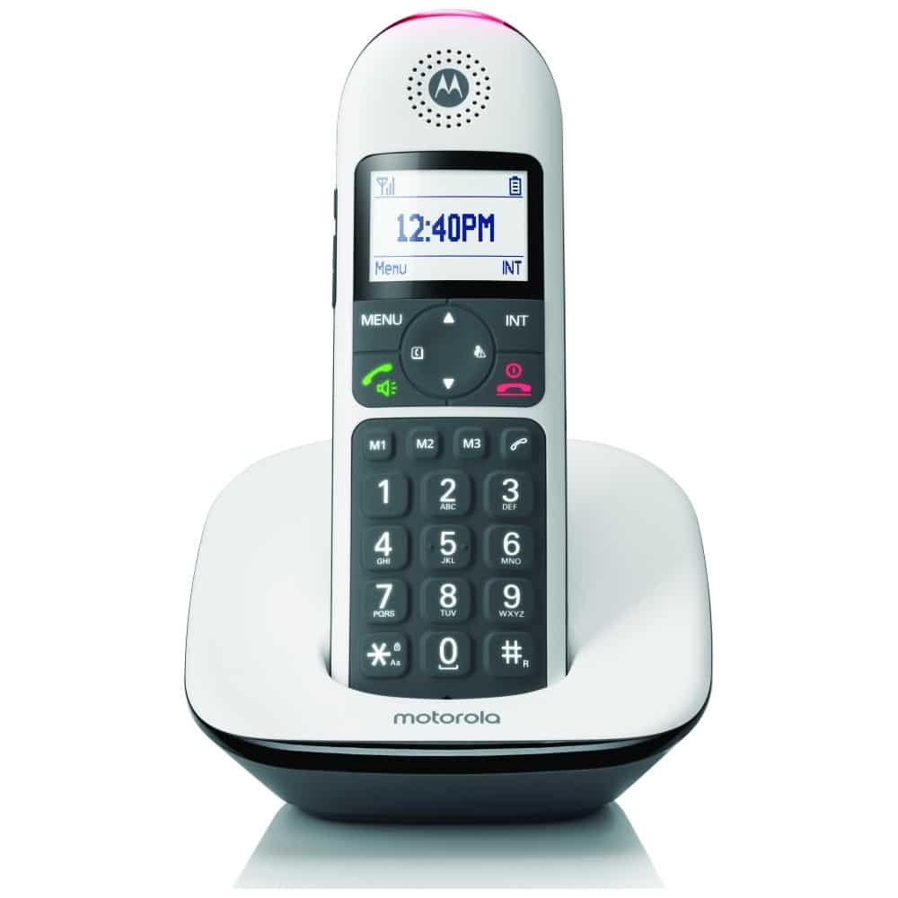 Ασύρματο σταθερό τηλέφωνο Motorola CD5001 λευκό - Image 2