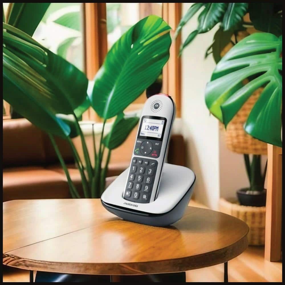 Ασύρματο σταθερό τηλέφωνο Motorola CD5001 λευκό - Image 4