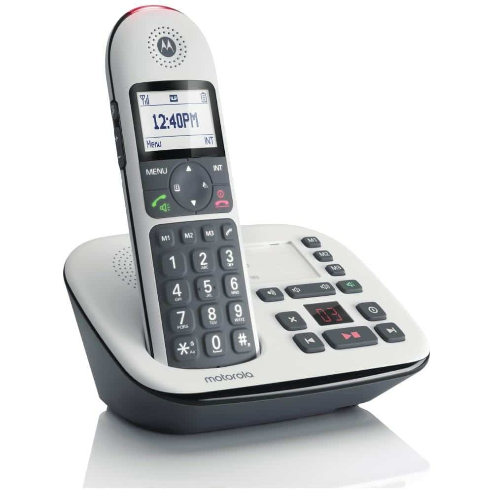 Ασύρματο σταθερό τηλέφωνο Motorola CD5011 λευκό - Image 2