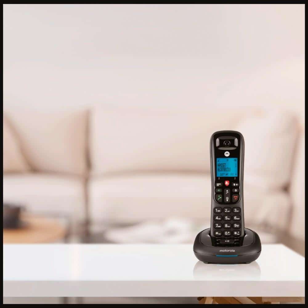 Ασύρματο σταθερό τηλέφωνο Motorola CD4001 μαύρο - Image 5
