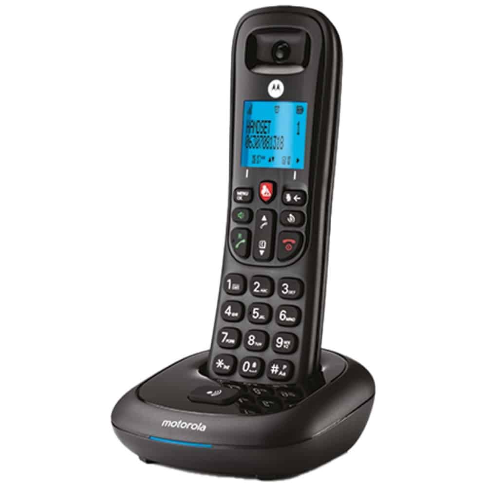 Ασύρματο σταθερό τηλέφωνο Motorola CD4001 μαύρο - Image 2
