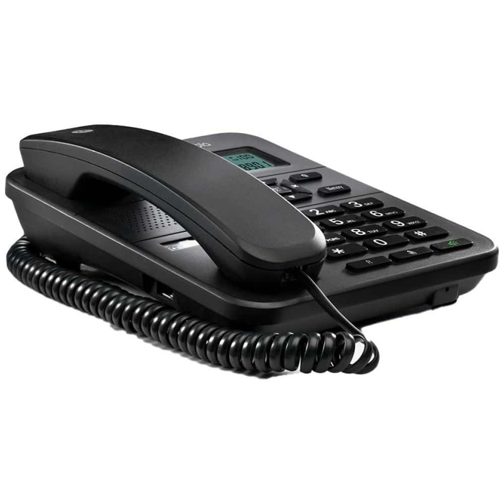 Ασύρματο σταθερό τηλέφωνο Motorola CT202 μαύρο - Image 3