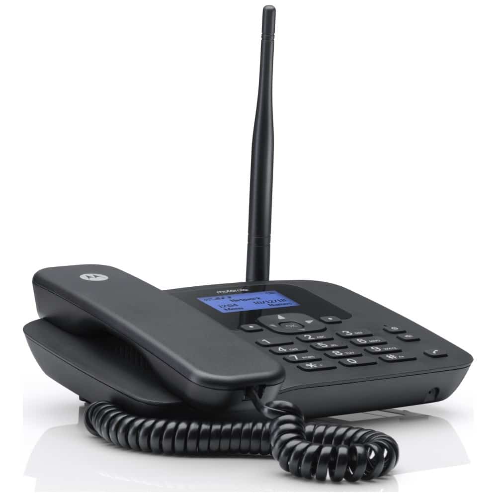 Σταθερό τηλέφωνο Motorola FW410L μαύρο - Image 5