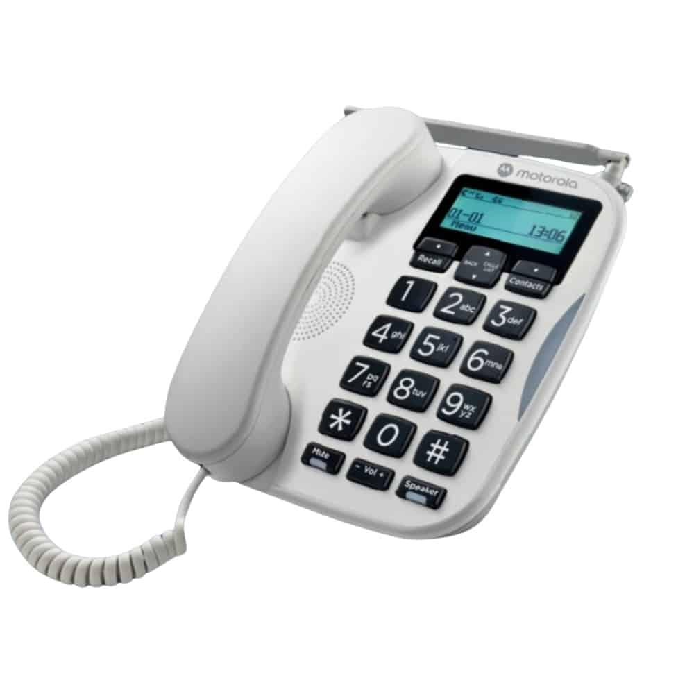 Σταθερό τηλέφωνο Motorola FW500L 4G λευκό - Image 4