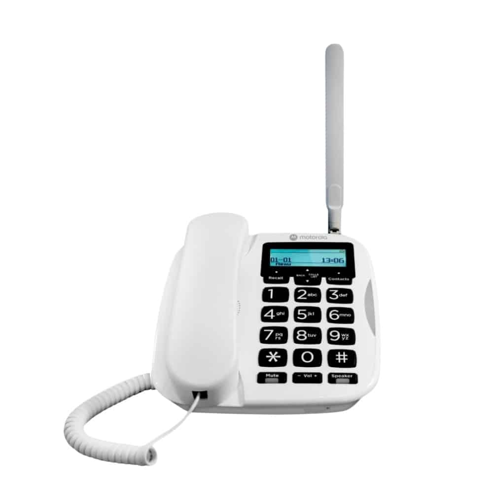 Σταθερό τηλέφωνο Motorola FW500L 4G λευκό - Image 6