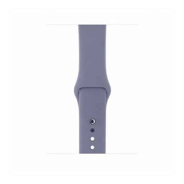 Λουράκι σιλικόνης Mercury Apple Watch 42/44/45 mm σε χρώμα λεβάντας - Image 3