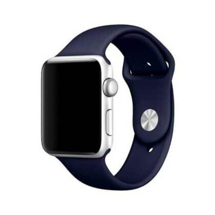 Λουράκι σιλικόνης Mercury για Apple Watch 38/40/41 mm μπλε σκούρο