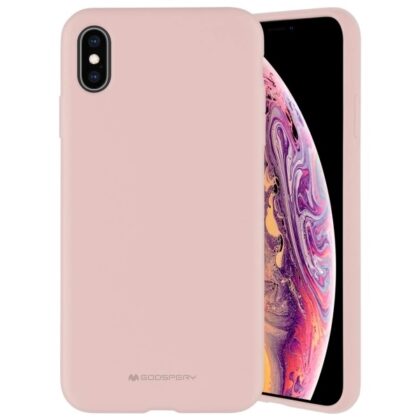 Θήκη σιλικόνης Mercury για iPhone 13 Pro 6,1" ροζ άμμου