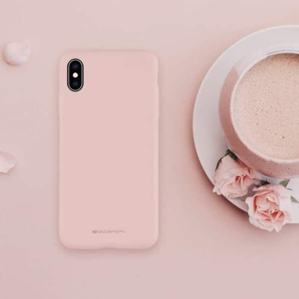 Θήκη σιλικόνης Mercury για iPhone 14 Plus 6,7" ροζ-άμμου - Image 7