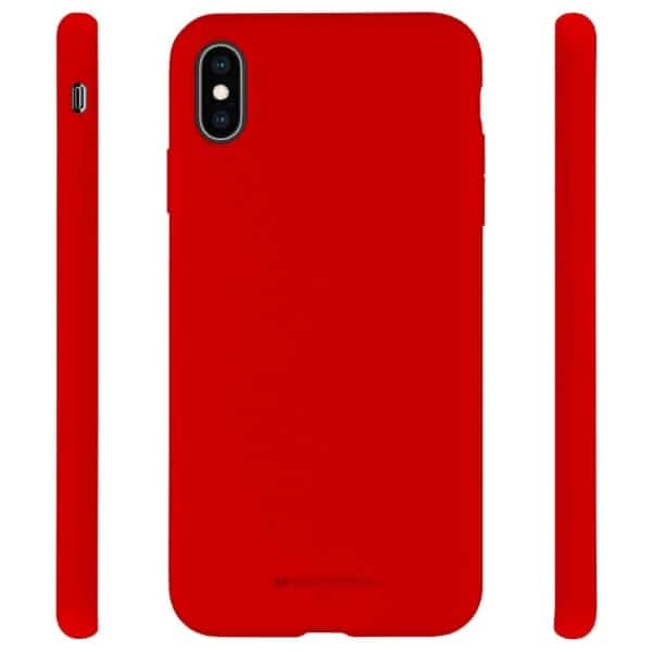 Mercury Silicone - θήκη για Apple iPhone 15 Pro Max - Κόκκινο - Image 2