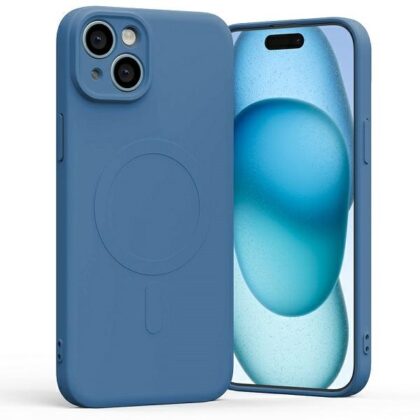 Mercury Semi-Silicone - θήκη για Apple iPhone 15 Plus - Μπλε