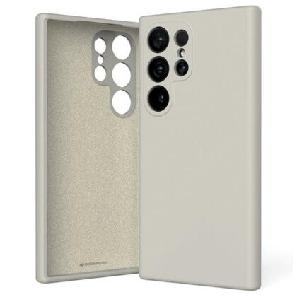 Mercury Silicone - θήκη για Samsung Galaxy S24 Ultra - Γκρι