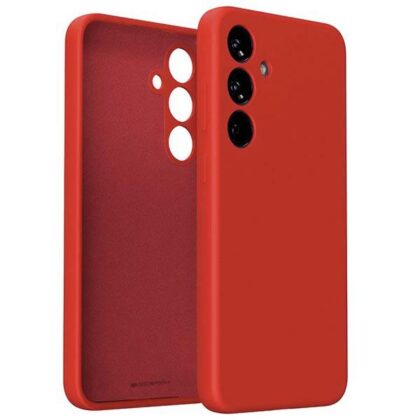Mercury Silicone - θήκη για Samsung Galaxy S23 FE - Κόκκινο