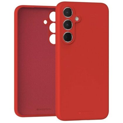 Mercury Silicone - θήκη για Samsung Galaxy A35 - Κόκκινο