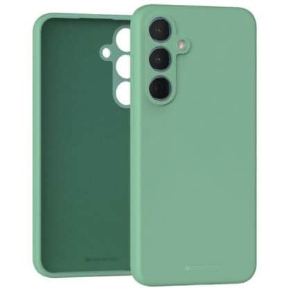 Mercury Silicone - θήκη για Samsung Galaxy A55 - Πράσινο