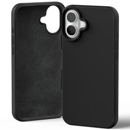 Mercury Silicone - θήκη για Apple iPhone 16 Plus - Μαύρο