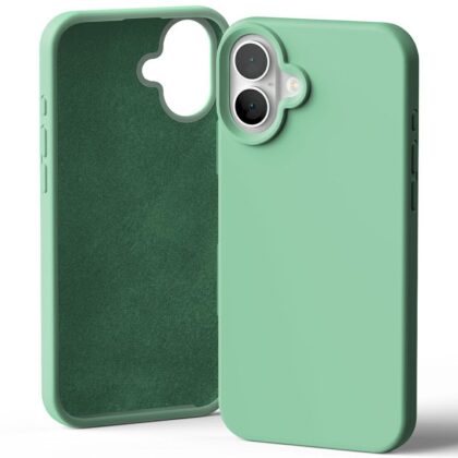 Mercury Silicone - θήκη για Apple iPhone 16 Plus - Πράσινο