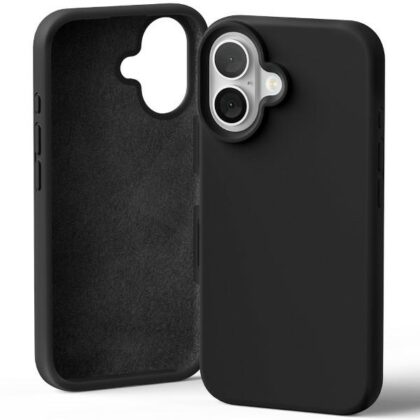 Mercury Silicone - θήκη για Apple iPhone 16 - Μαύρο