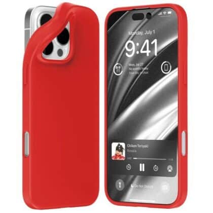 Mercury Soft - θήκη για Apple iPhone 16 Pro Max - Κόκκινο
