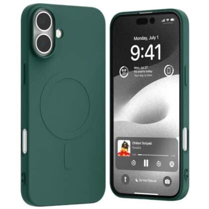 Mercury Semi-Silicone - θήκη για Apple iPhone 16 Plus - Πράσινο