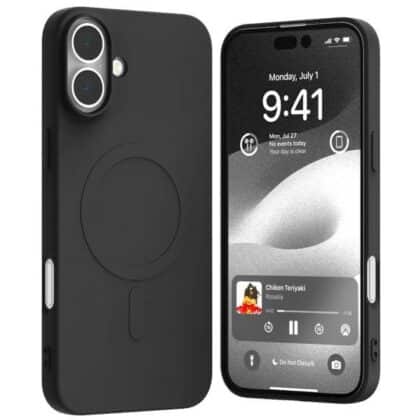 Mercury Semi-Silicone - θήκη για Apple iPhone 16 Plus - Μαύρο