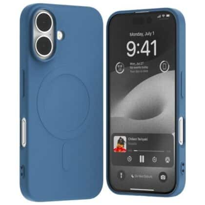 Mercury Semi-Silicone - θήκη για Apple iPhone 16 - Μπλε