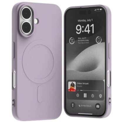 Mercury Semi-Silicone - θήκη για Apple iPhone 16 - Μωβ