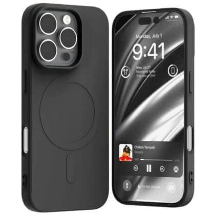 Mercury Semi-Silicone - θήκη για Apple iPhone 16 Pro - Μαύρο