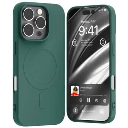 Mercury Semi-Silicone - θήκη για Apple iPhone 16 Pro - Πράσινο