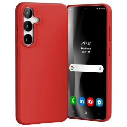 Mercury Soft - θήκη για Samsung Galaxy S24 FE - Κόκκινο