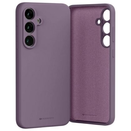 Mercury Silicone - θήκη για Samsung Galaxy S24 FE - Μωβ