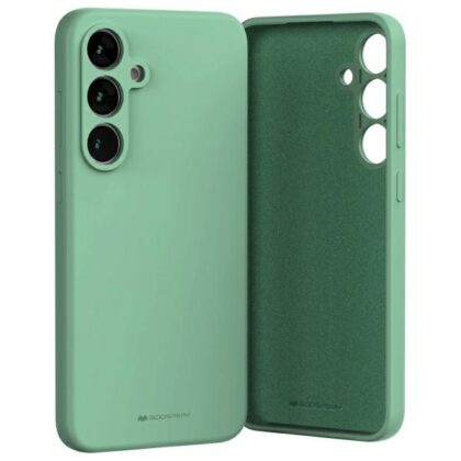 Mercury Silicone - θήκη για Samsung Galaxy S24 FE - Πράσινο