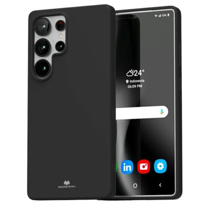 Mercury Soft - θήκη για Samsung Galaxy S25 Ultra - Μαύρο