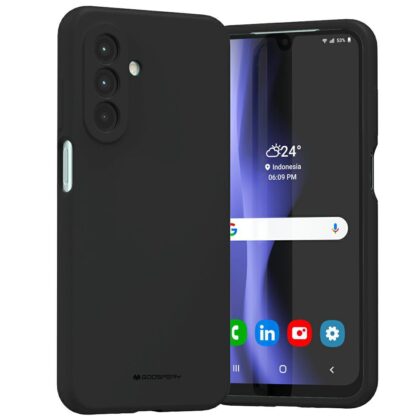 Mercury Silicone - θήκη για Samsung Galaxy A26 - Μαύρο