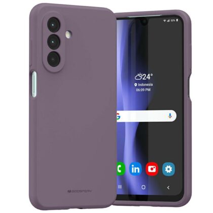 Mercury Silicone - θήκη για Samsung Galaxy A26 - Μωβ