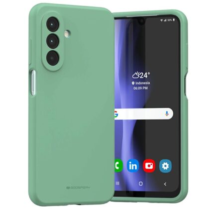 Mercury Silicone - θήκη για Samsung Galaxy A26 - Πράσινο