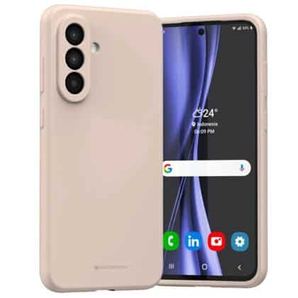 Mercury Silicone - θήκη για Samsung Galaxy A36 - Ροζ