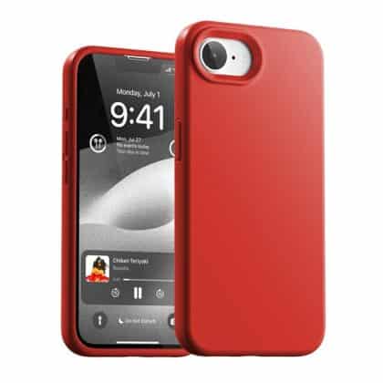 OEM Silicone - θήκη για Apple iPhone 16e / 17e - Κόκκινο