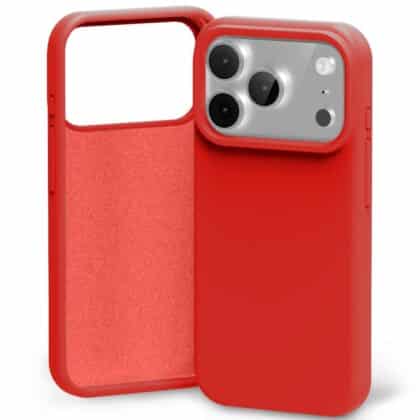 Mercury Silicone Case - θήκη για Apple iPhone 17 Pro - Κόκκινο